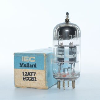IEC Mullard 12AT7 | ECC81 | 12AT7WA | ECC81 | 6201 | 6829 | 5965 | 6679 | CV4024 | CV455